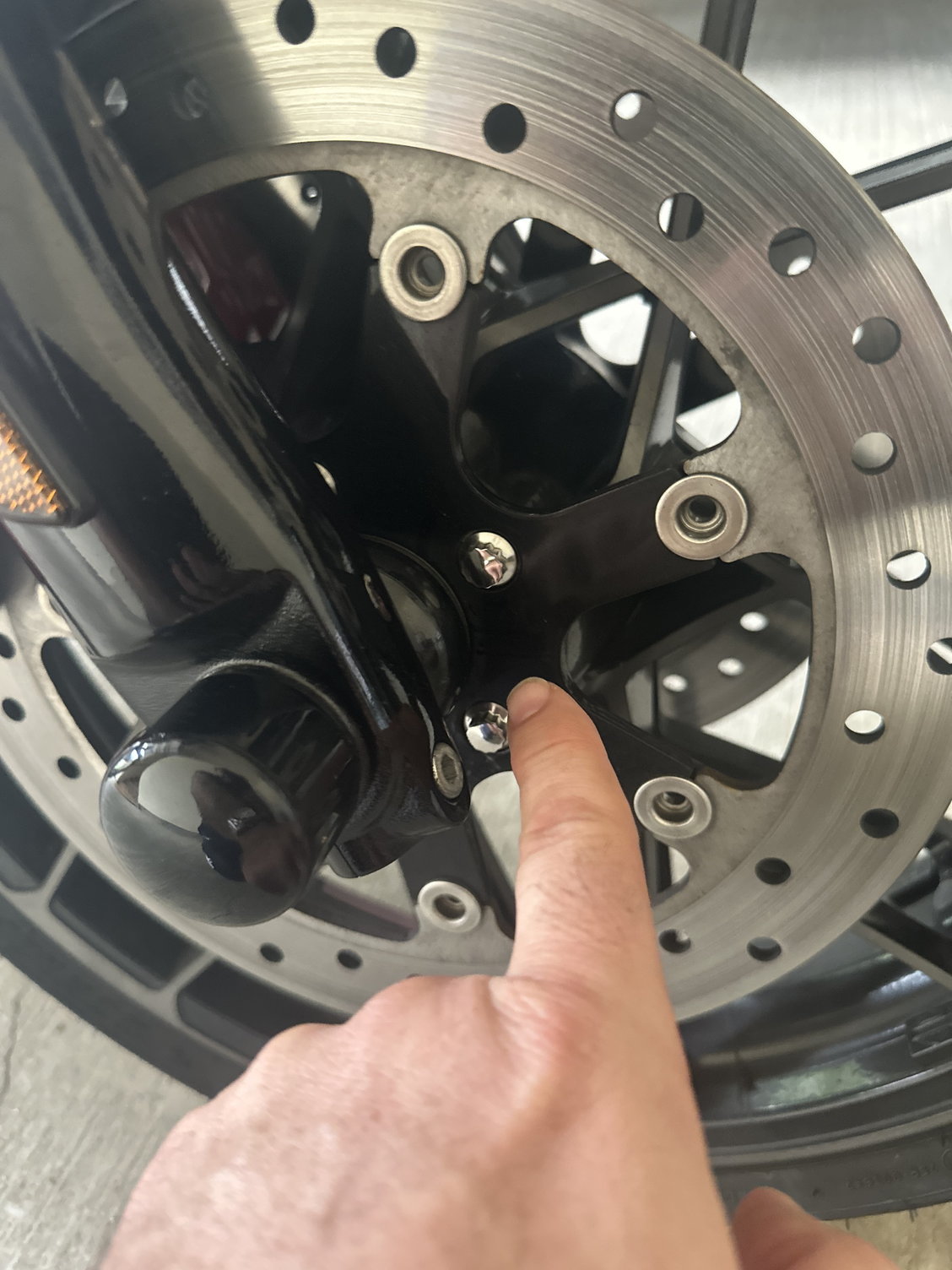 , Moto: Boulons en acier inoxydable pour mon 21 CVO