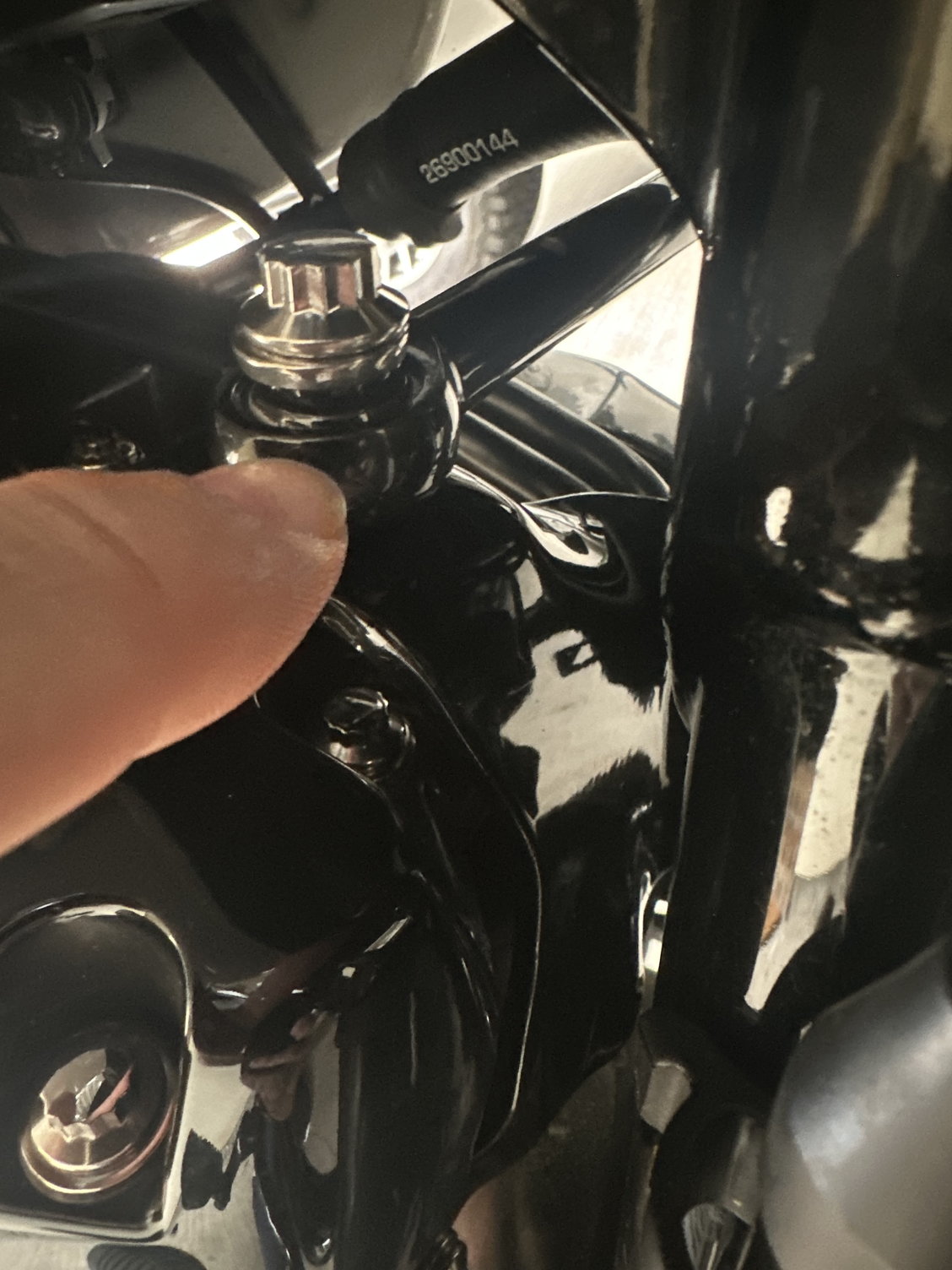 , Moto: Boulons en acier inoxydable pour mon 21 CVO