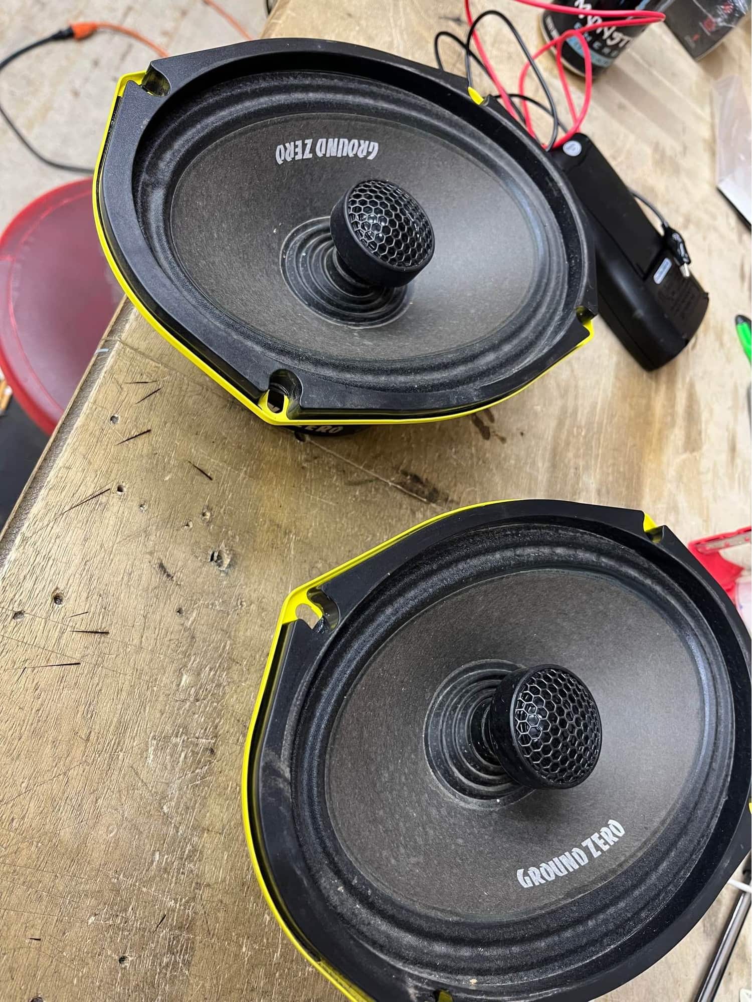 , Moto: A VENDRE Ground Zero 6&times;9 Panier Jaune