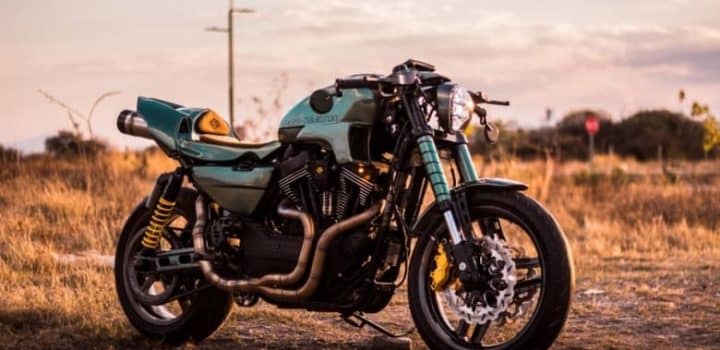 , Moto: Moteur GE à tête plate Harley 1963