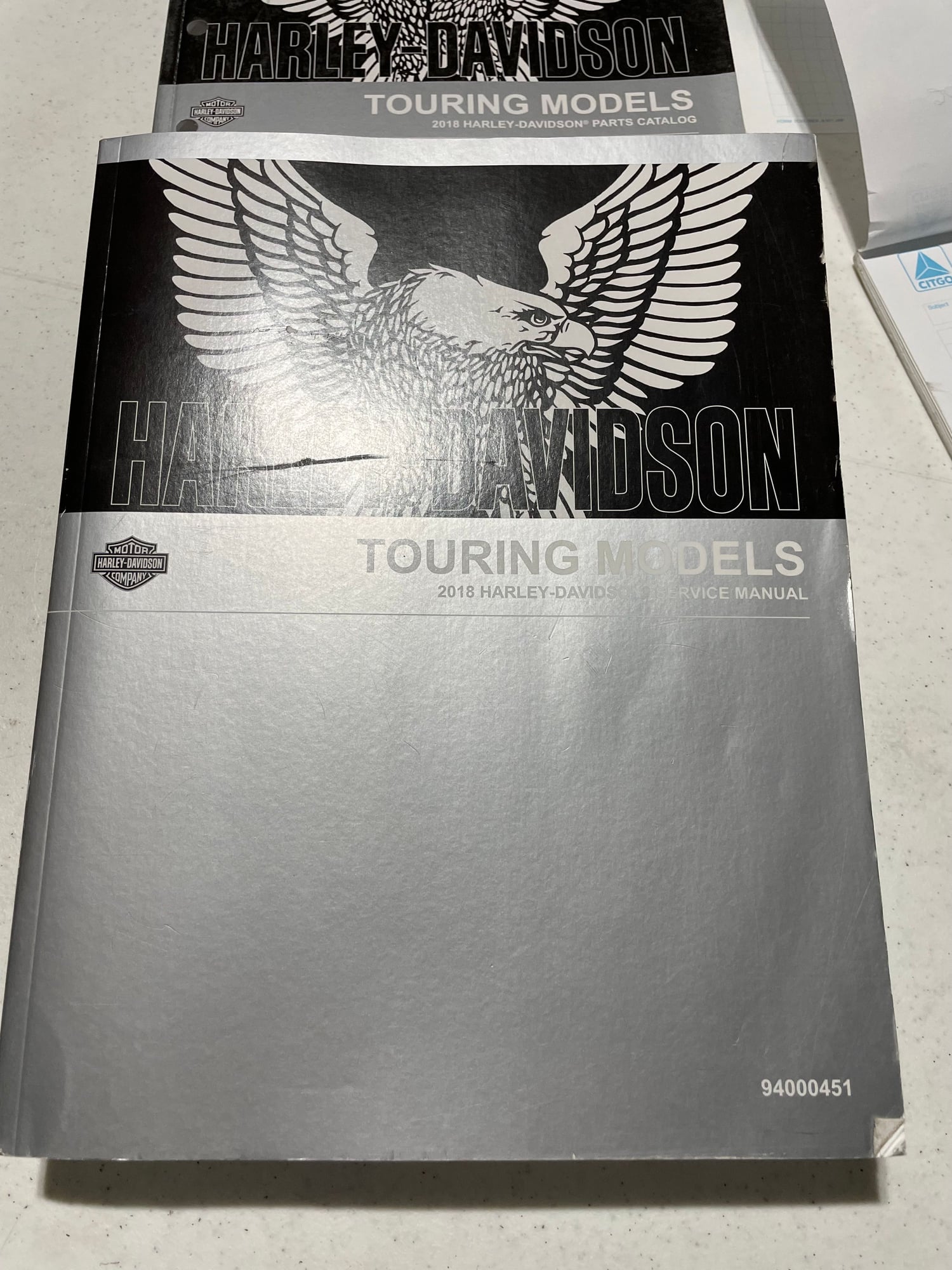 , Moto: Manuels de tourisme Harley Davidson 2018