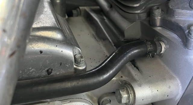 , Moto: Fuite d’huile Electra Glide 2004