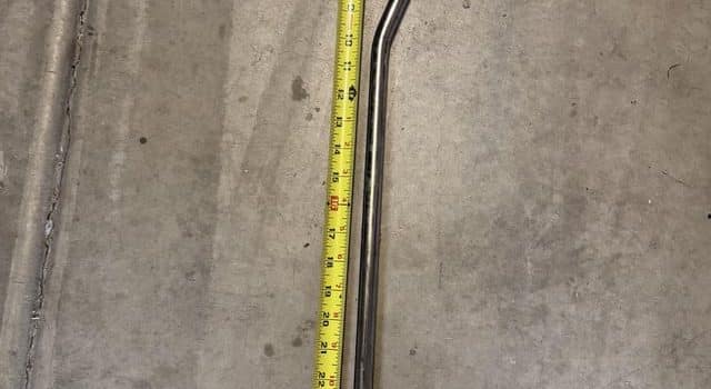 , Moto: Longueur de la tige de frein FXDC 2009