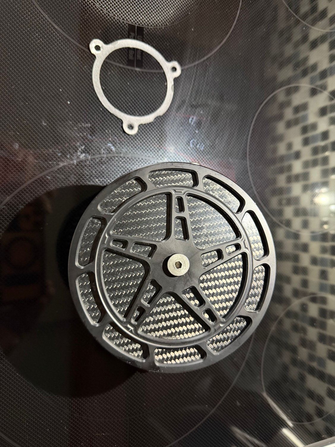 , Moto: Filtre &agrave; air Hoffman Design pour 23,5 +