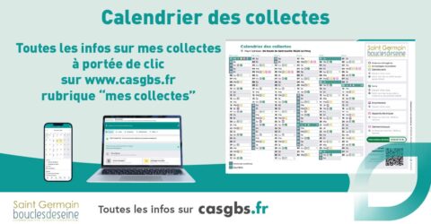 , Saint-Germain-en-Laye; Collecte des encombrants pendant les fêtes