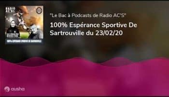 , Sartrouville,100% Espérance Sportive De Sartrouville du 23/02/20