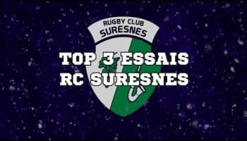 , Suresnes,Top 3 essais mi-saison : RC Suresnes
