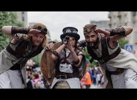 , (vitry-sur-seine france): Fêtes du Lilas, le défilé 2022