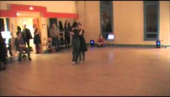 , (Montreuil paris): Démonstration Tango Paris-Montreuil – Anne Mazeau et Marie Dominique Xerri – Les Kryptonniques –