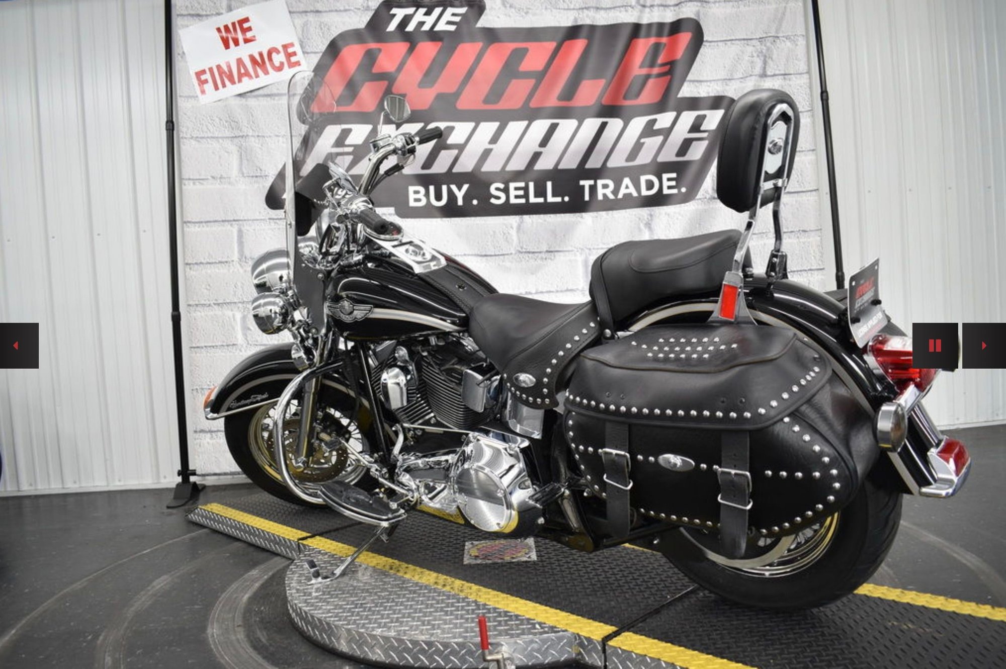 , Moto: 2003 Heritage Softail Classique 100e anniversaire