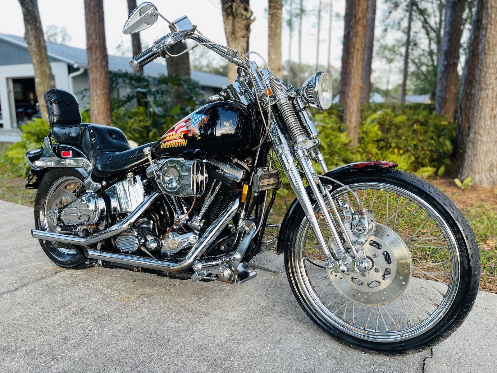 , Moto: Assemblage Springer Softail 1989