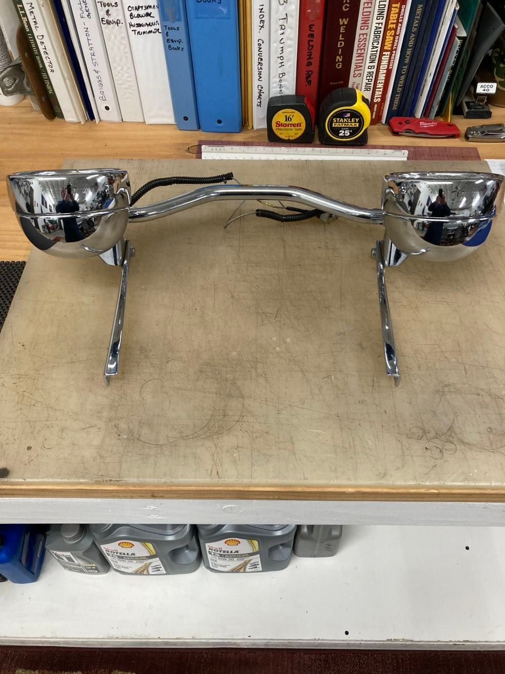 , Moto: Ensemble de lampe de croisement FatBoy 2002.